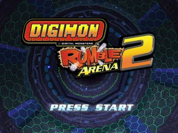 Digimon Rumble Arena 2 (USA) screen shot title